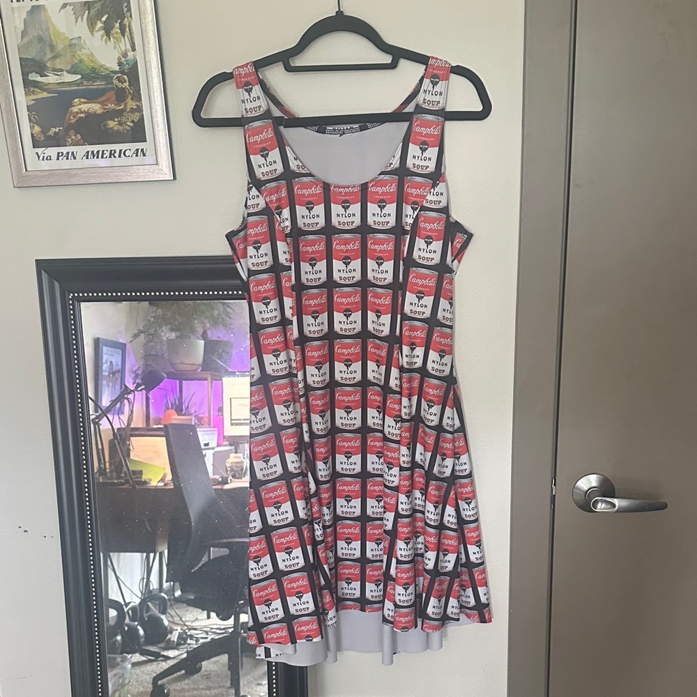 Blackmilk Campbell’s Soup skater Dress